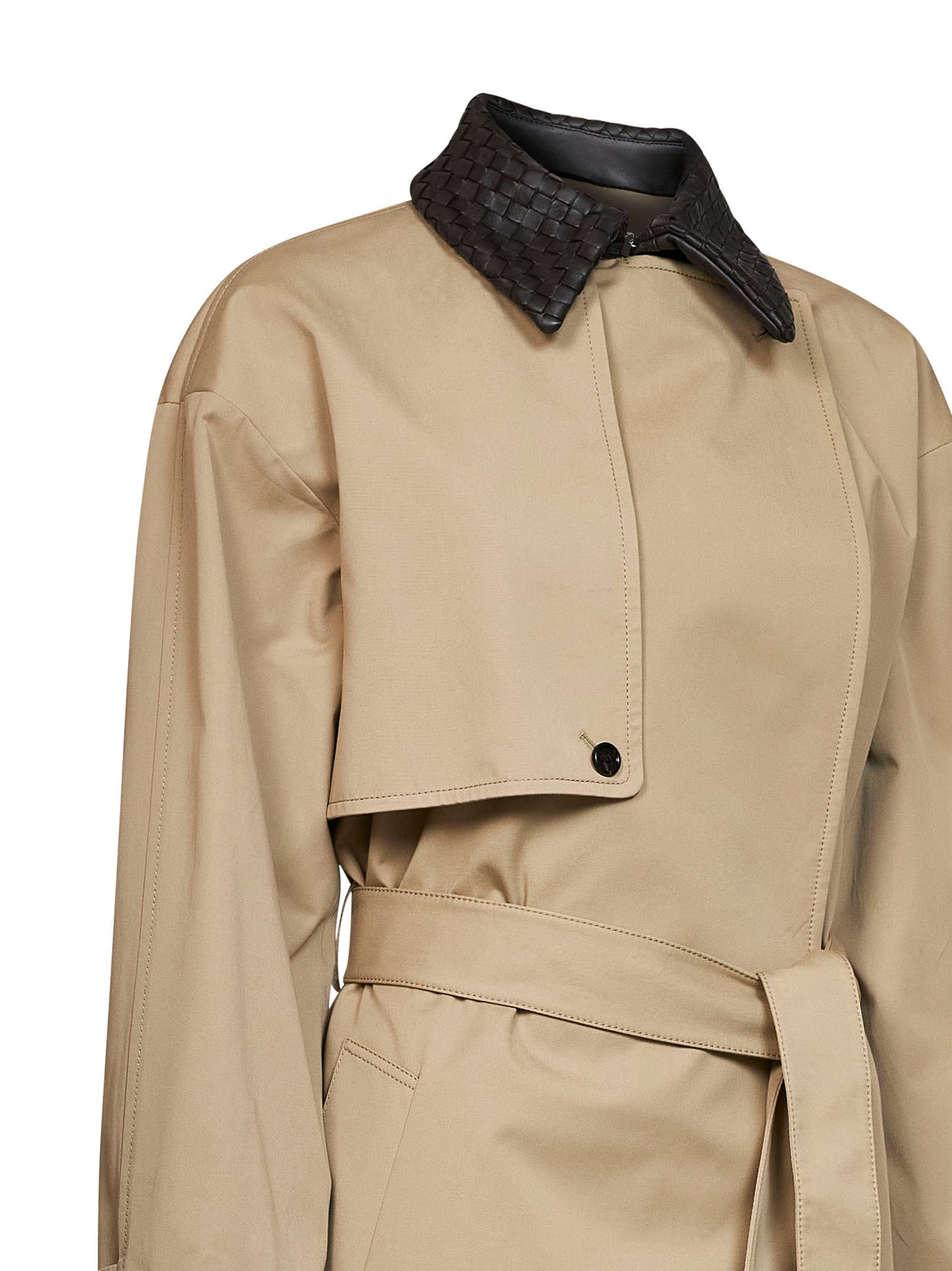Sahara lightweight waterproof cotton trench coat