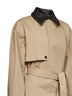 Sahara lightweight waterproof cotton trench coat