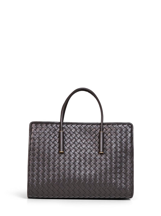 Espresso small Barbara tote bag
