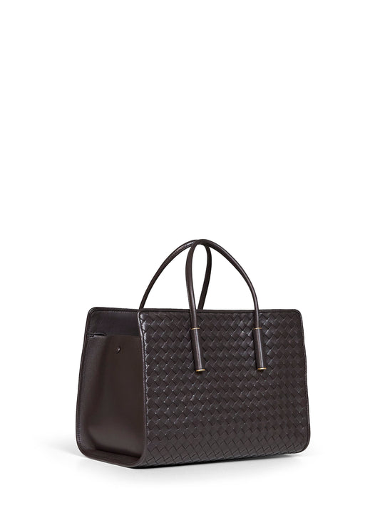 Espresso small Barbara tote bag