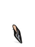 Décolleté mules Vesta in pelle lucida nera