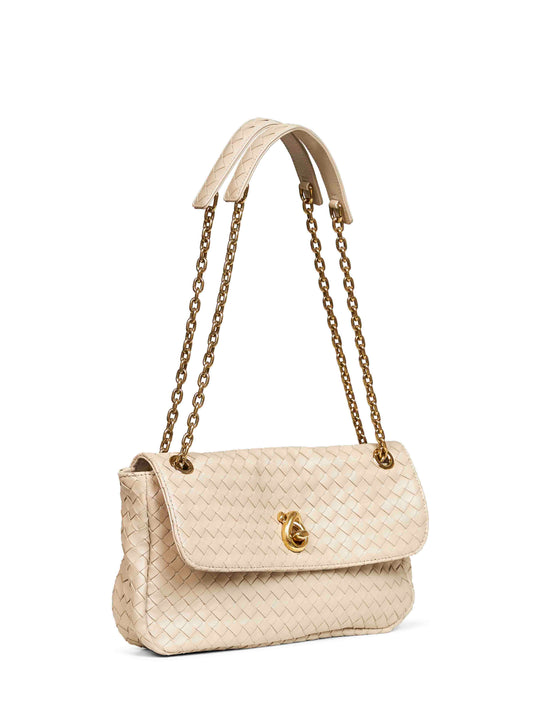 Borsa a spalla Madison ecrù