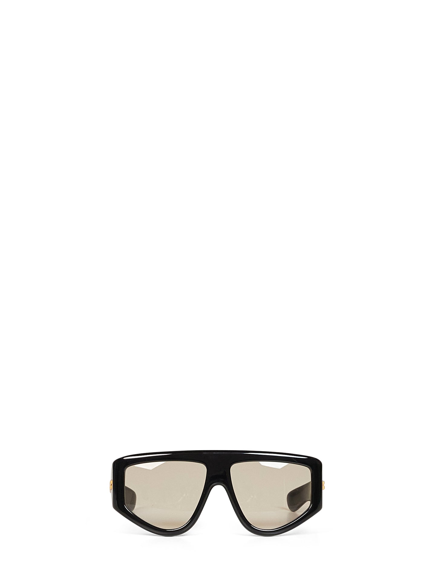 Black acetate Classic shield sunglasses