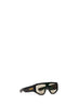 Black acetate Classic shield sunglasses