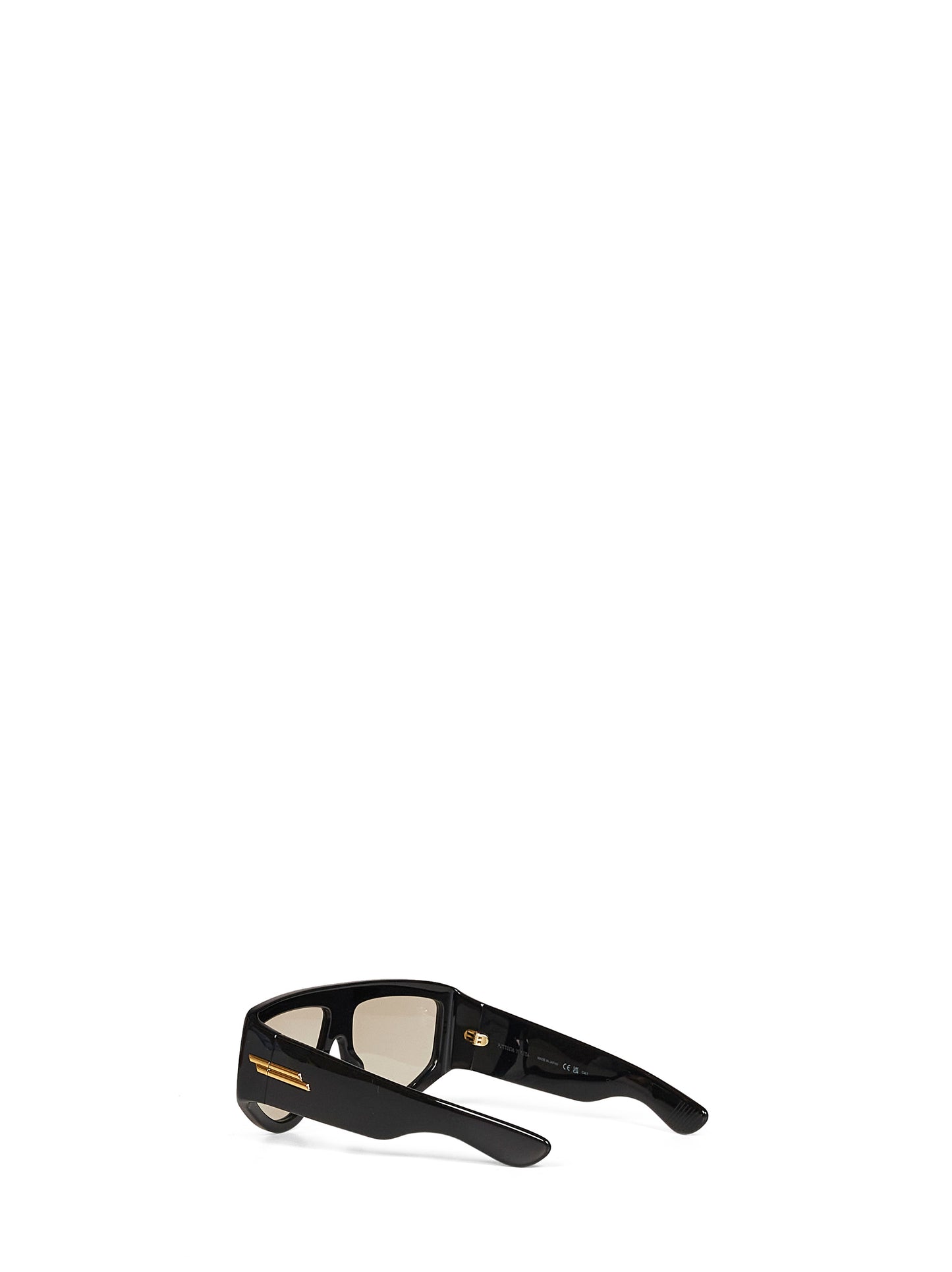 Black acetate Classic shield sunglasses