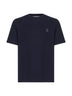 Blue Solomeo crest T-shirt