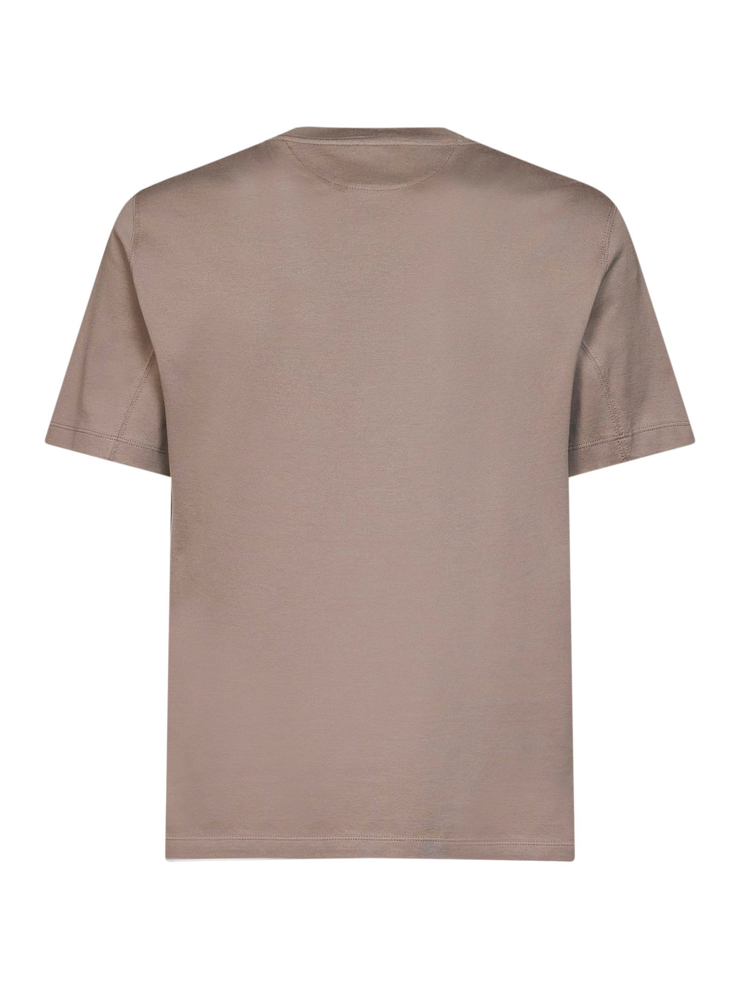 Rock cotton jersey logo crewneck T-shirt