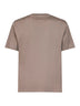 Rock cotton jersey logo crewneck T-shirt