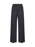 Dark grey Tropical Luxury wool Loose Track trousers