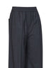 Dark grey Tropical Luxury wool Loose Track trousers
