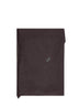 Foulard grande in cashmere con monile caffé