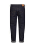 Blue cotton denim iconic fit jeans