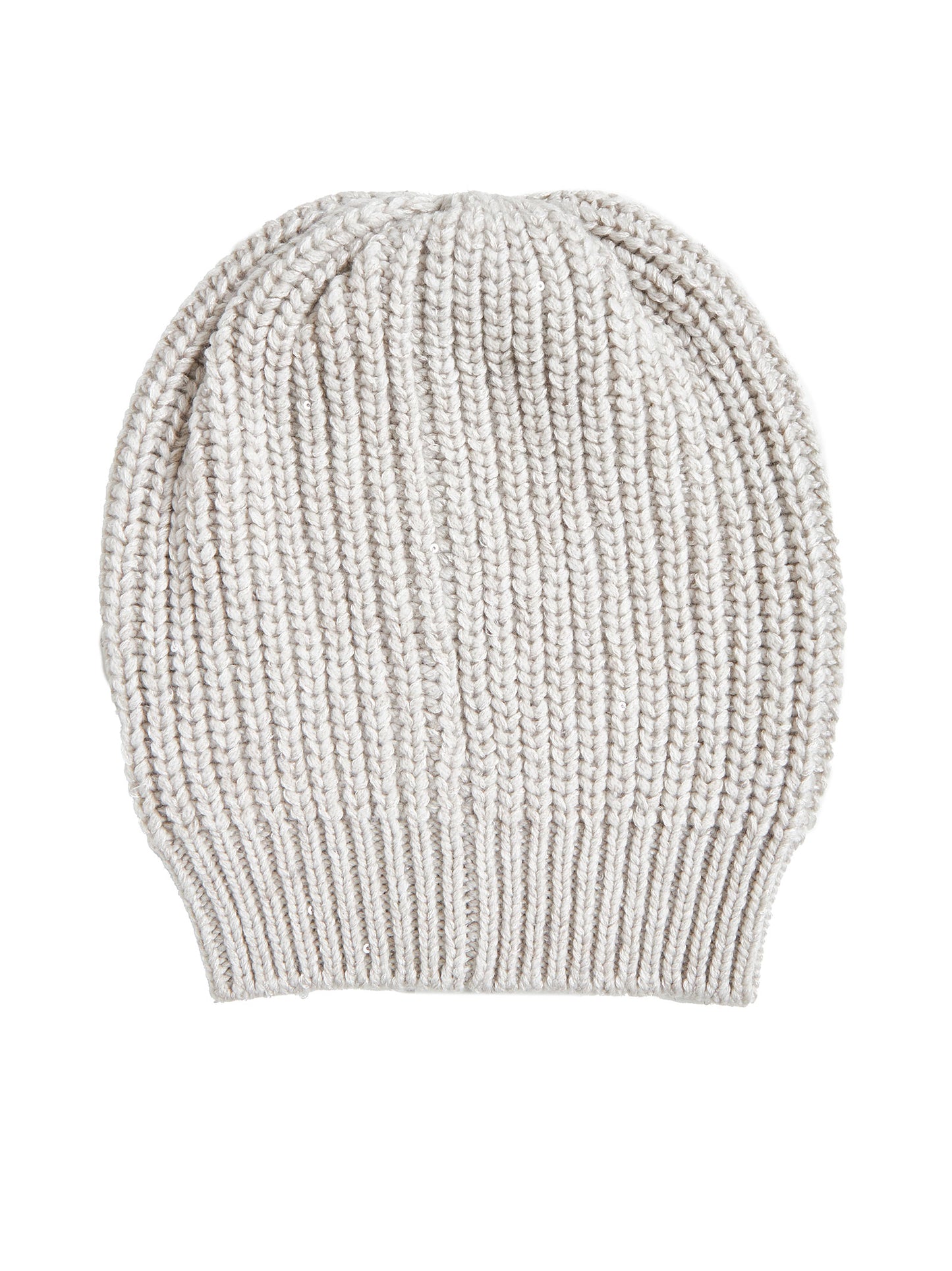 Sequin-embellished cashmere-blend beanie