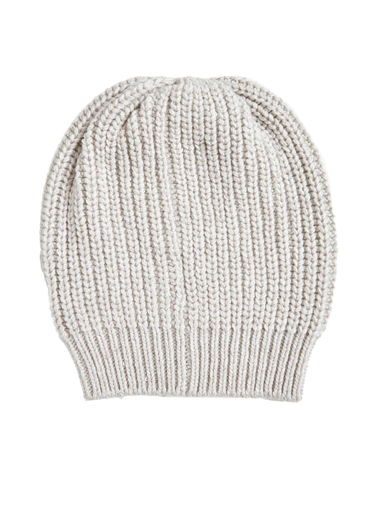 Sequin-embellished cashmere-blend beanie