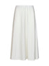 White twill Flute skirt