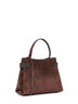 Espresso Essence top-handle bag with Precious Bands
