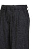 Pantalone Baggy Sartorial in donegal nero