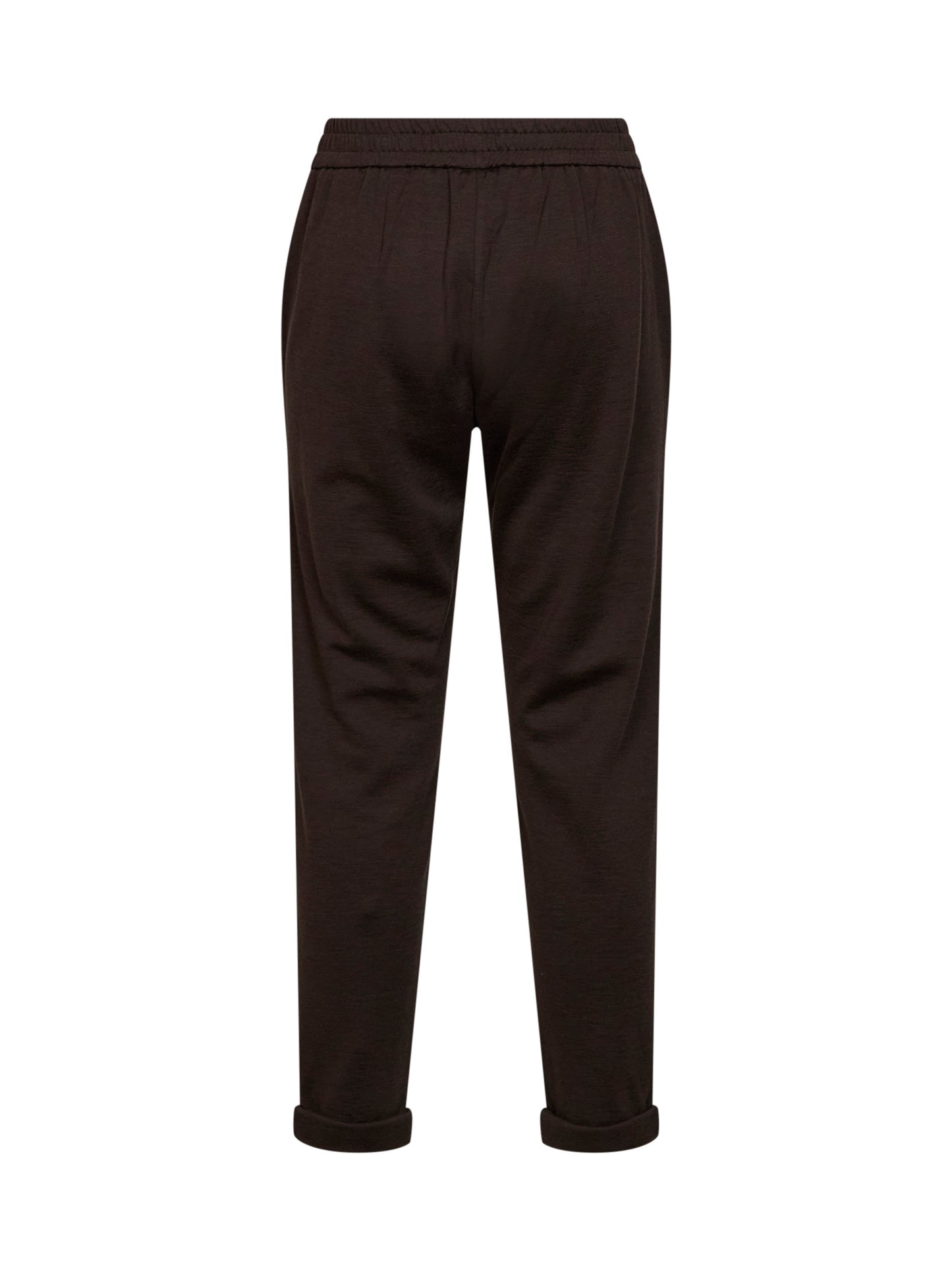 Pantaloni marroni con Shiny Pocket Detail