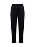 Pantalone jogging in cotone e seta