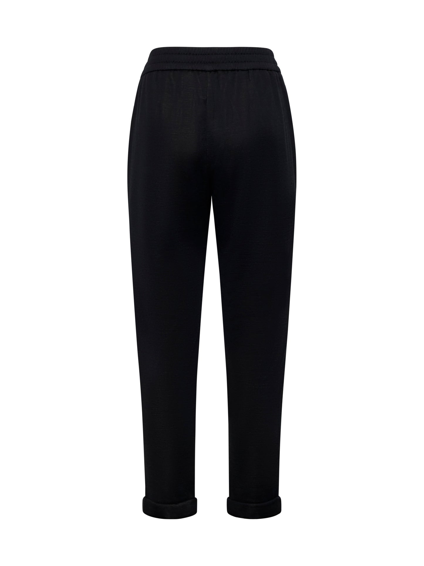 Pantalone jogging in cotone e seta