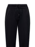 Pantalone jogging in cotone e seta