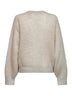 Maglia Net in maglia double Sparkling avorio