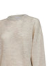 Maglia Net in maglia double Sparkling avorio