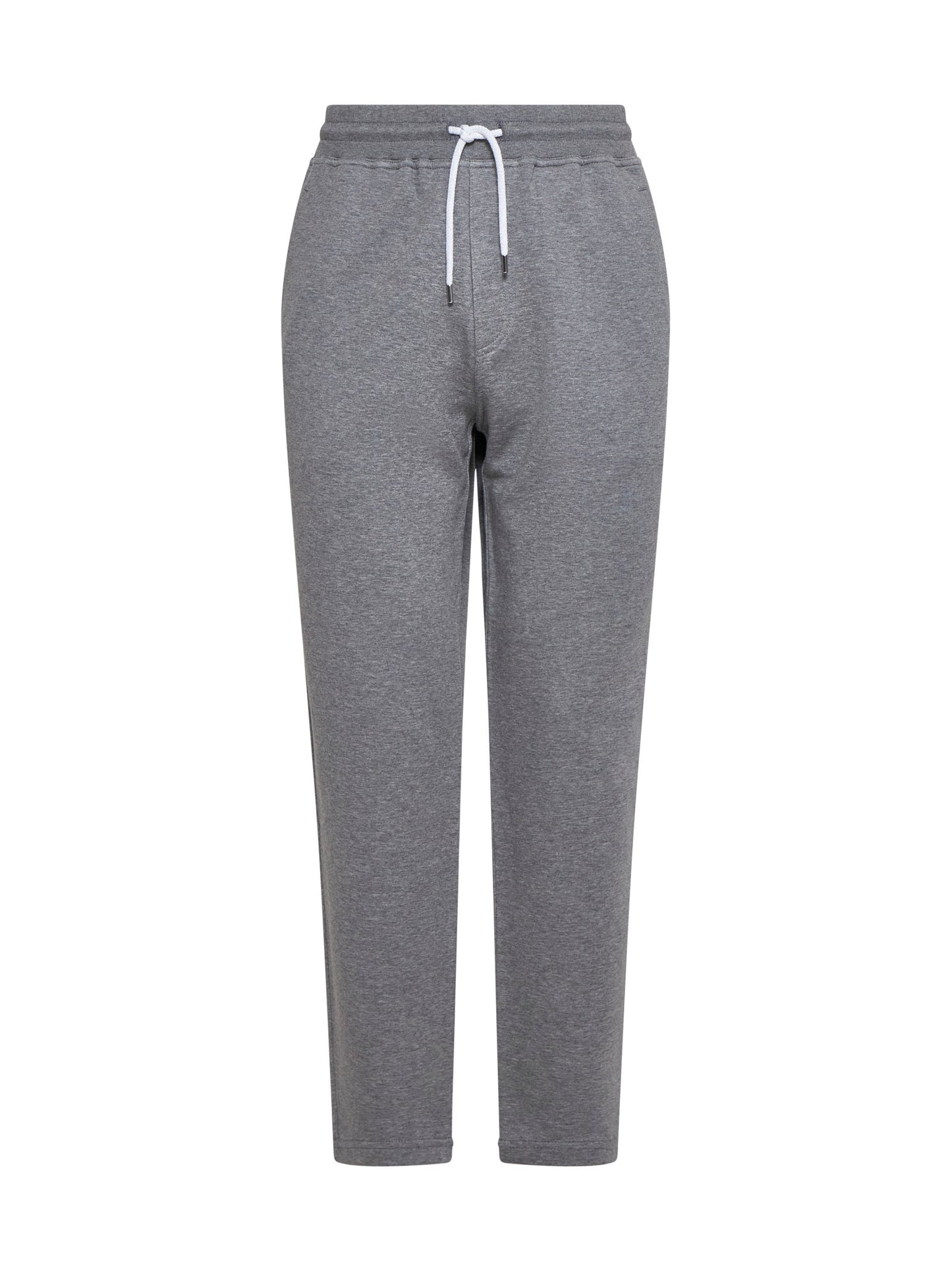 Pantaloni jogging in felpa grigio scuro