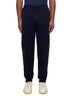 Joggers in felpa double grigia