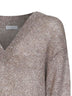 Maglia in cotone Dazzling mezza costa inglese tortora