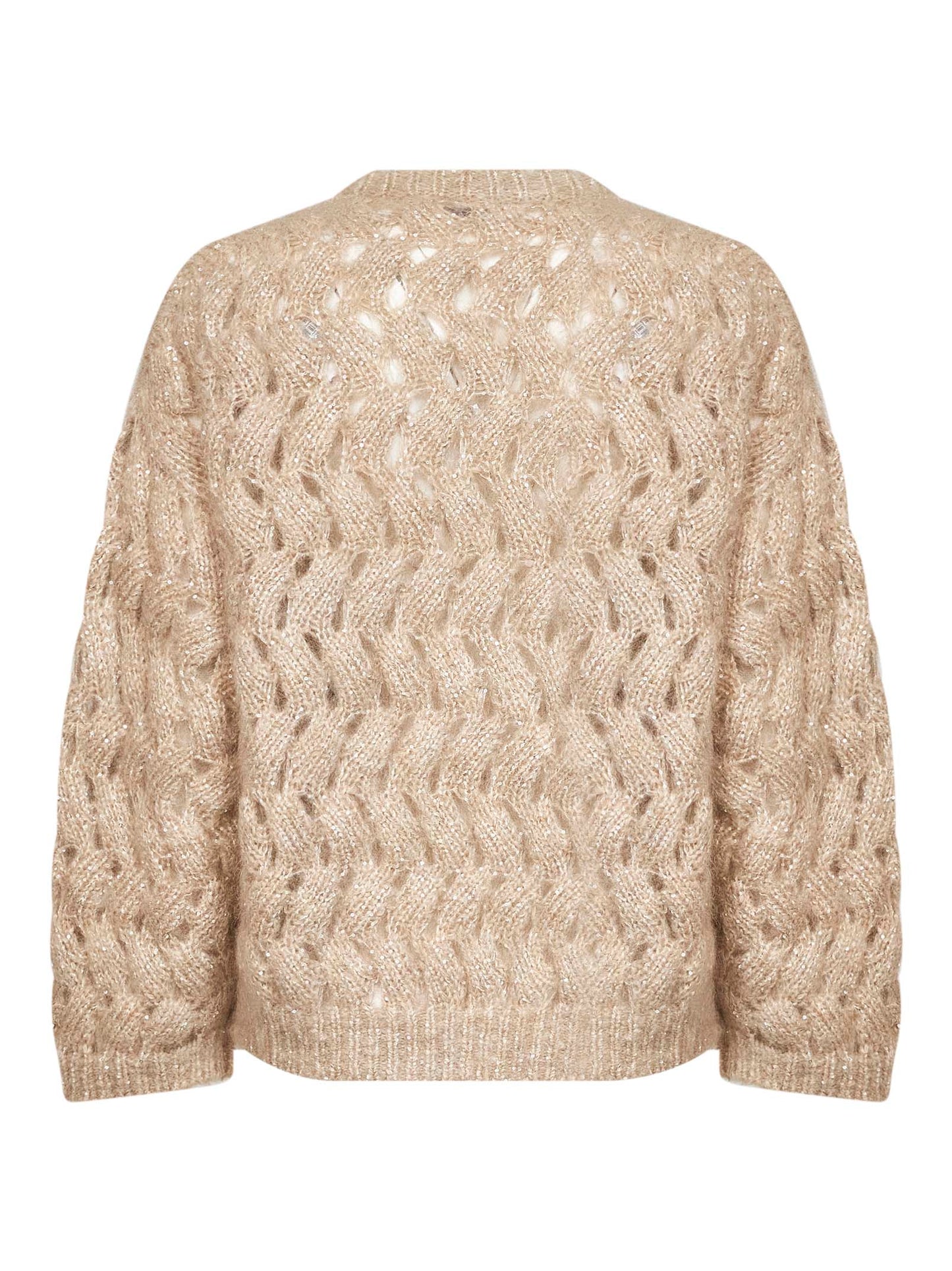 Maglia Dazzling Zigzag Cables sabbia