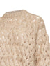 Maglia Dazzling Zigzag Cables sabbia