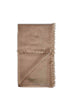 Sciarpa in cashmere e seta marrone