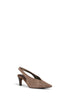 Bark suede City Slingback slingback pumps