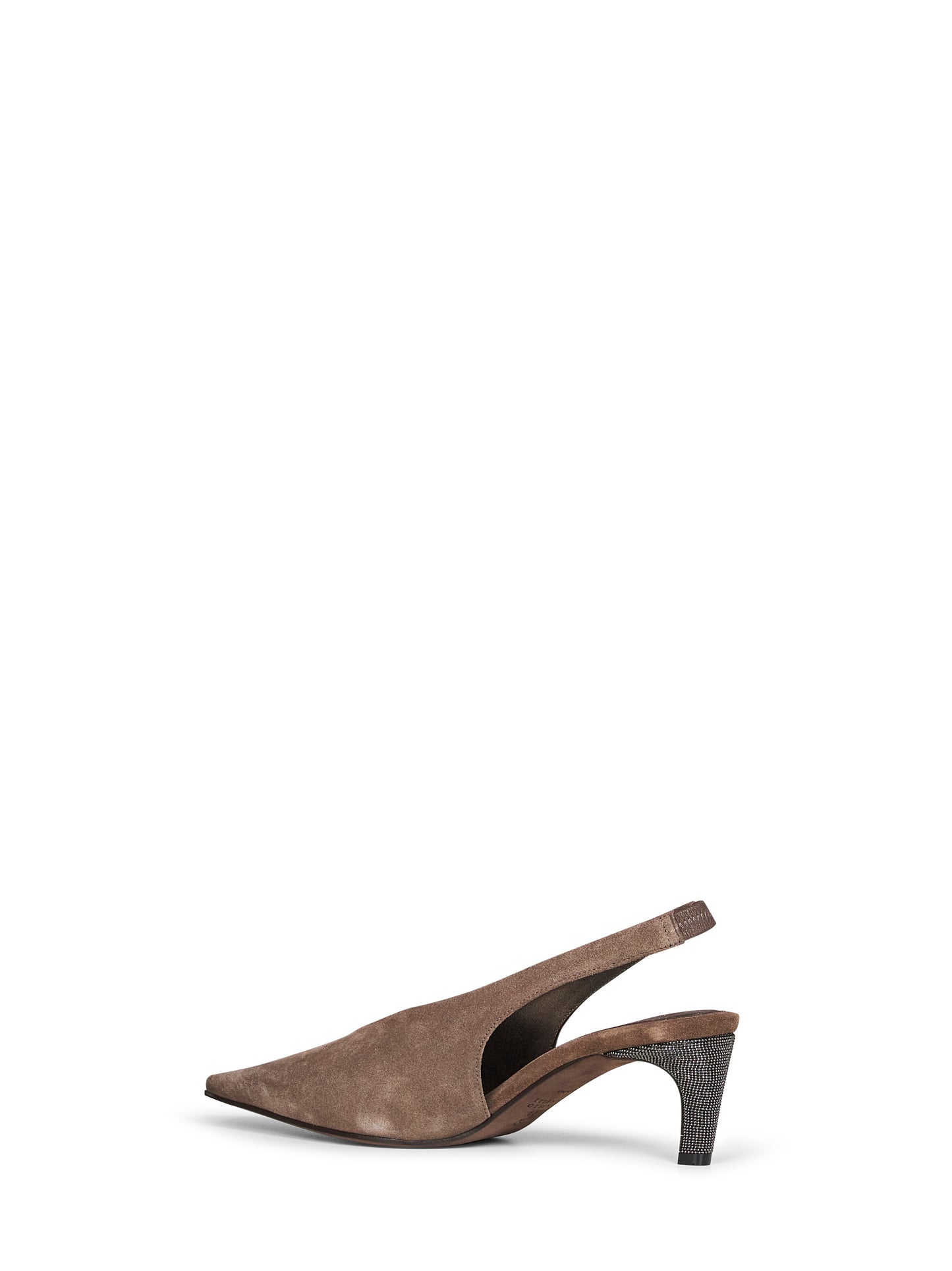 Bark suede City Slingback slingback pumps