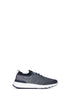 Navy blue techno cotton knit Runners