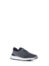 Navy blue techno cotton knit Runners