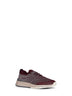 Runners in maglia di cotone techno pietra e bordeaux