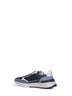 Sneakers in camoscio e pelle liscia multicolore