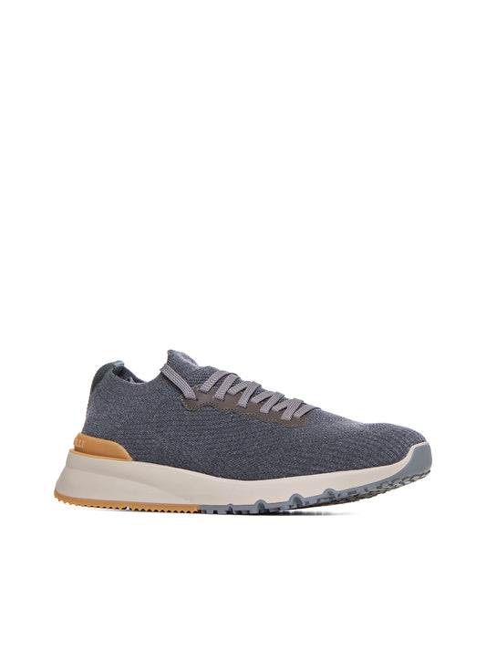 Sneakers in maglia di lana