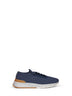 Runners in maglia di lana denim