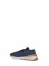 Runners in maglia di lana denim