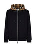 Felpa con cappuccio Check