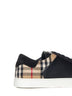 Sneakers Stevie in tela check e pelle Burberry