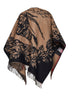 Archive beige Gallant Knight wool cape