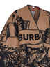 Archive beige Gallant Knight wool cape