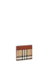 Porta carte di credito Check beige archivio