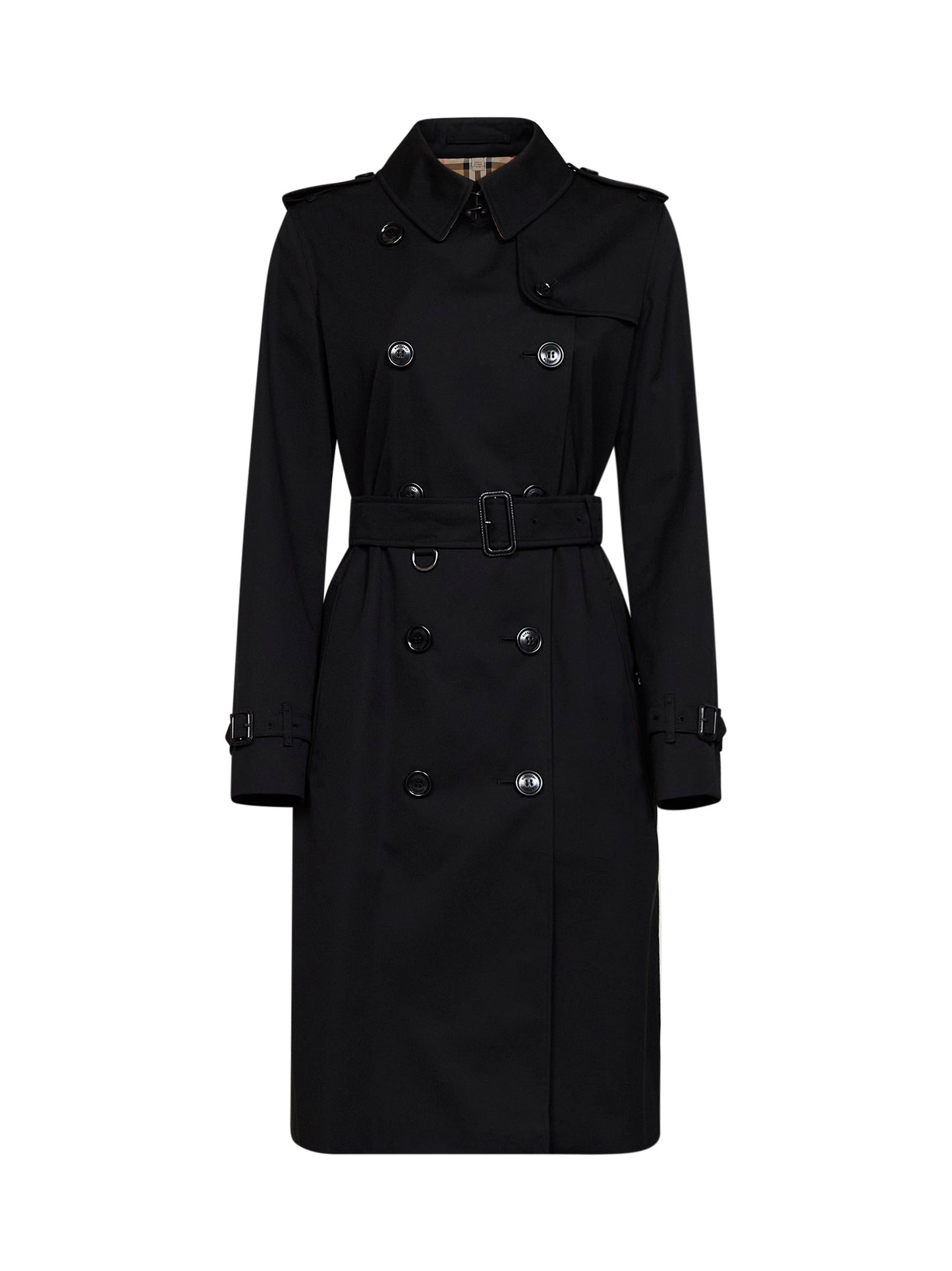 Black Heritage Kensington long trench coat