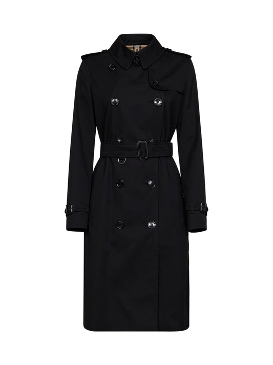 Black Heritage Kensington long trench coat