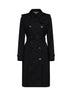 Black Heritage Kensington long trench coat